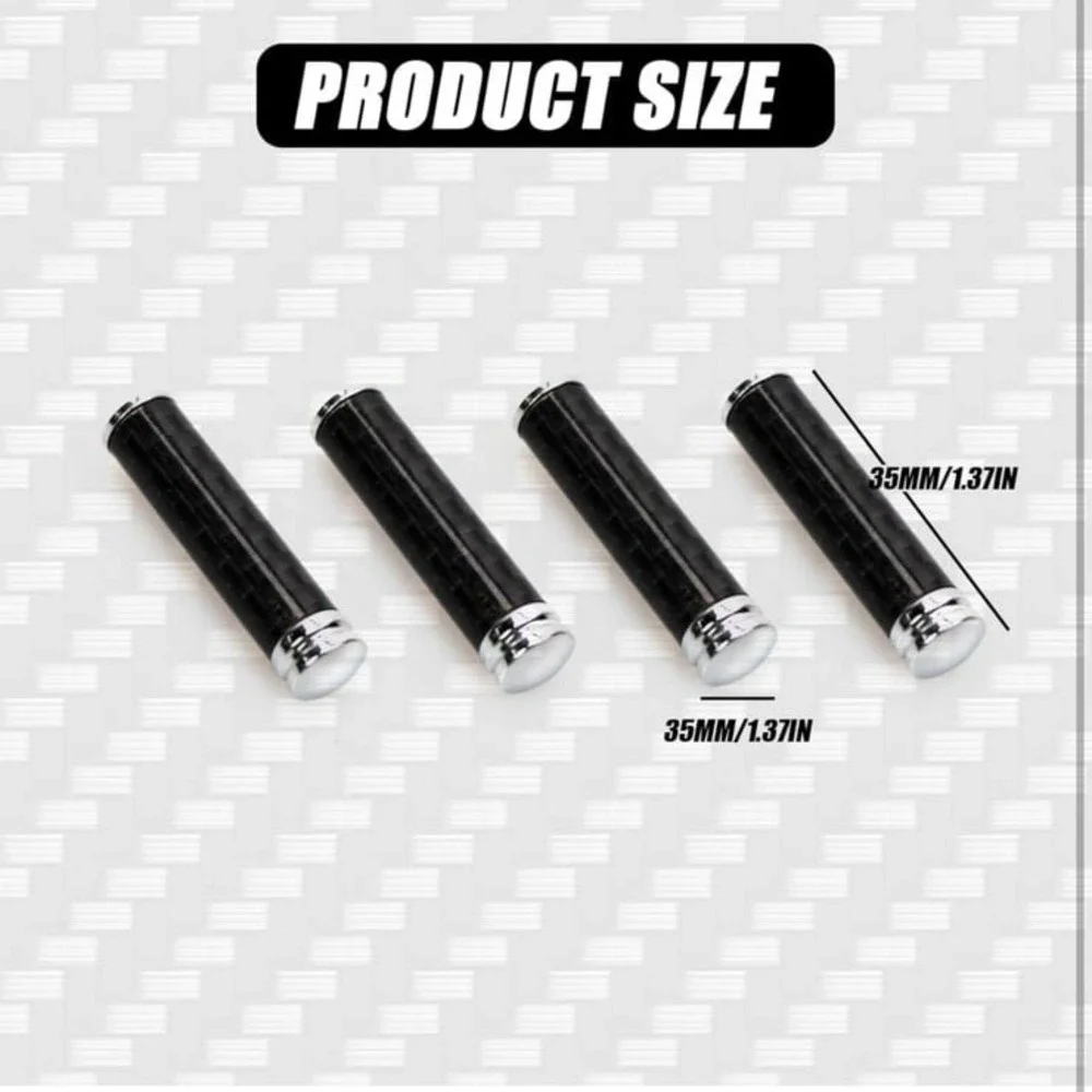 4 Piece Car Door Lock Knob Carbon Fiber Car Door Lock Knob Bolt Door Lock Bolt